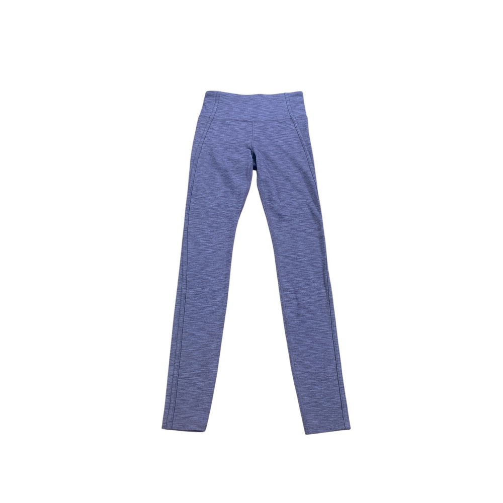 Athleta Purple Heathered High Waisted Workout Leggings Women's Size S